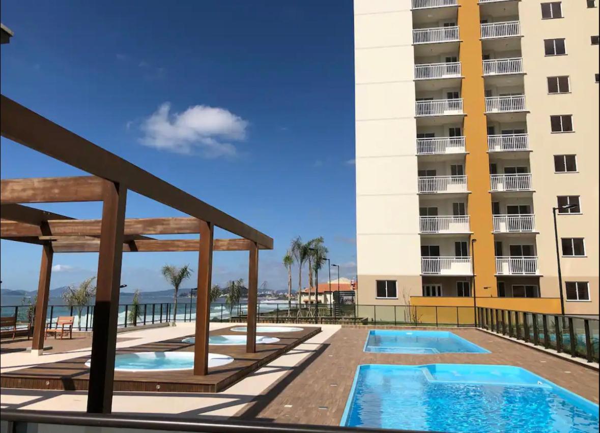 Resort Apto Frente Mar Barra Velha  Bagian luar foto